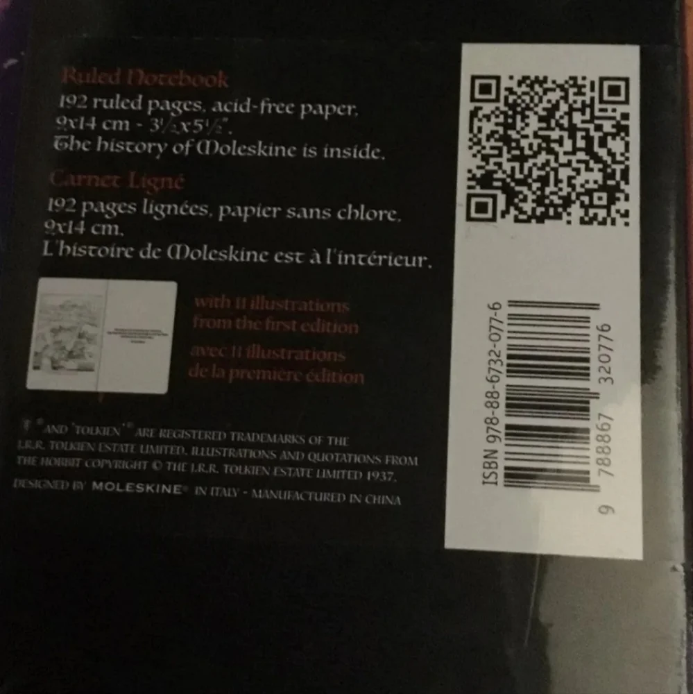 Moleskine Hobbit limited edition - Picture 3 of 3